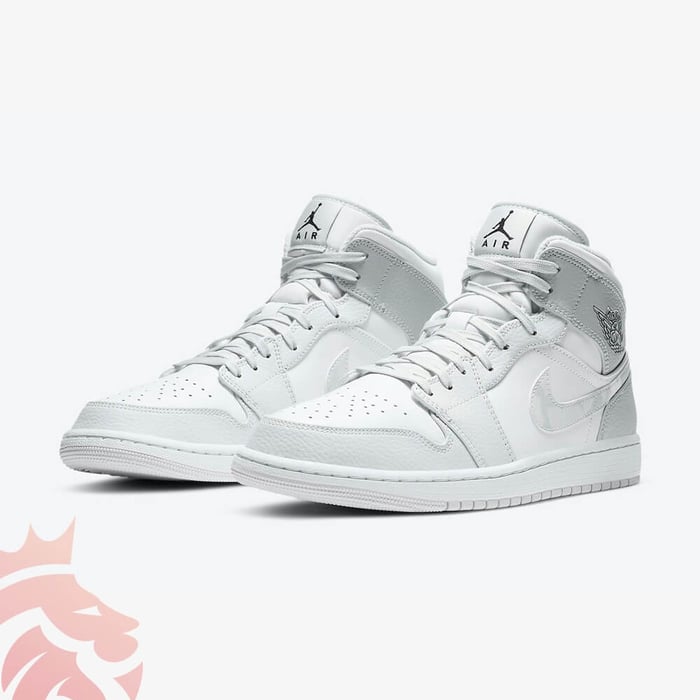 First Look: Air Jordan 1 Mid “Grey Camo”