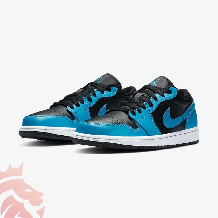 First Look: Air Jordan 1 Low “Black Laser Blue”