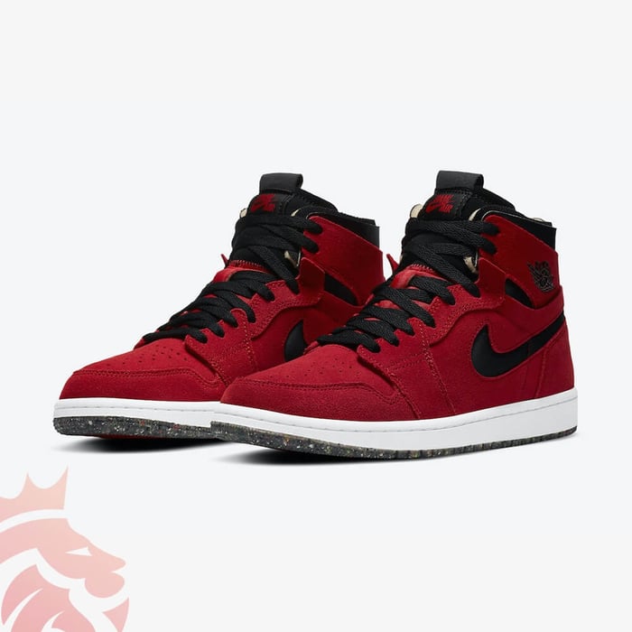 男性に人気！ Sneak Peek: Air Jordan 1 High Zoom â€œRed Suedeâ 靴