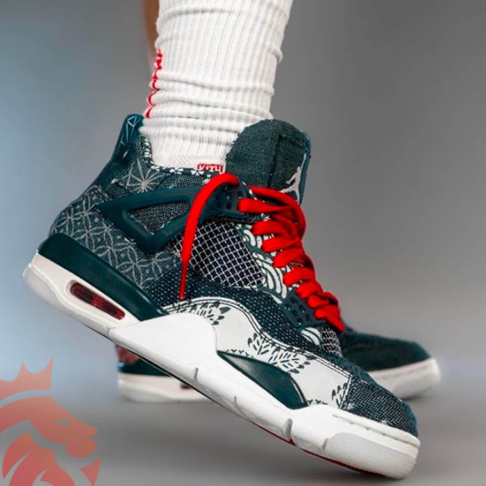 saki⭐︎ Yankeekicks On Feet Air Jordan 4 Retro SE 
