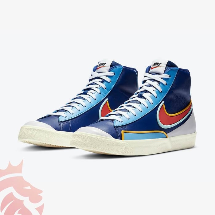 ★カラフルな1足 Nike Blazer Mid '77 Deep  Blue Sneak Peek: Nike Blazer Mid â€™77 Infinite 