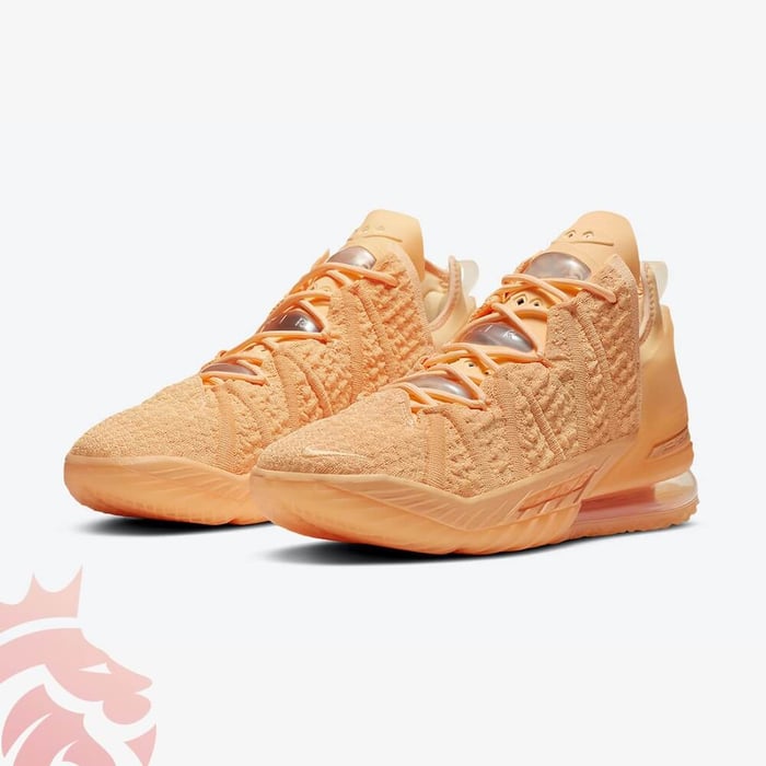 Nike LeBron 18 Melon Tint Sisterhood Men's Size 5 Women`s