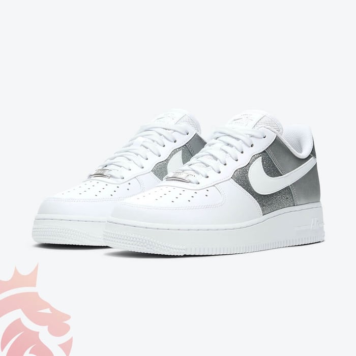 First Look: Nike Air Force 1 ’07 “White Metallic”