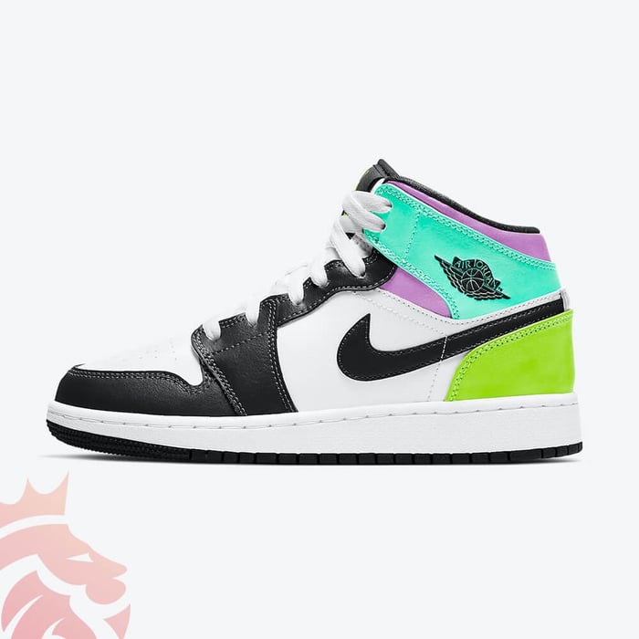 First Look: Air Jordan 1 Mid GS “Pastel Tones”