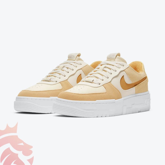First Look: Nike Air Force 1 Pixel “Sail Tan”