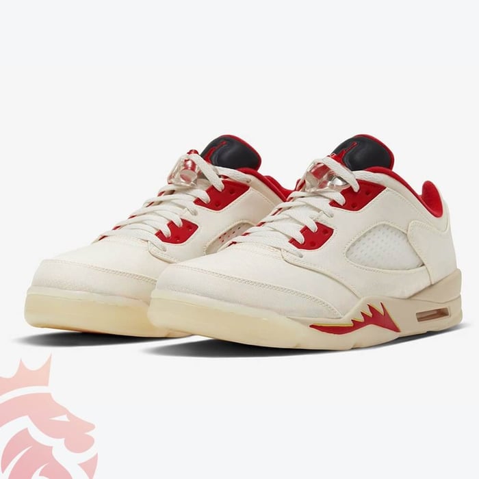 Air Jordan 5 ホワイト/オレンジ Nike Air Jordan Max Aura 5 White Cardinal Red Orange DZ4353