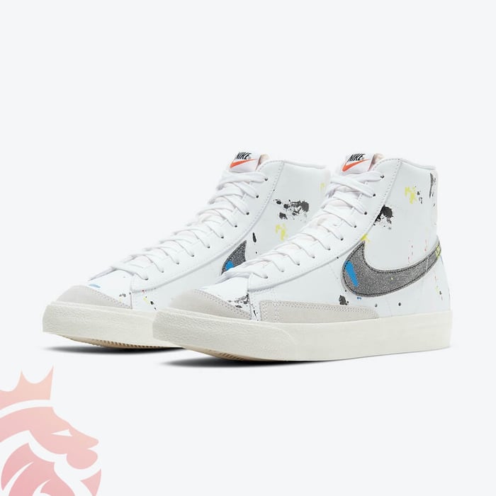 Nike Blazer Mid 77 Paint Splatter Kids GS DJ2618-100