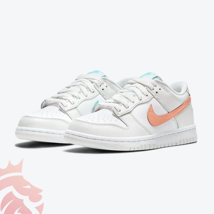 First Look: Nike Dunk Low GS “Mismatch Swoosh”