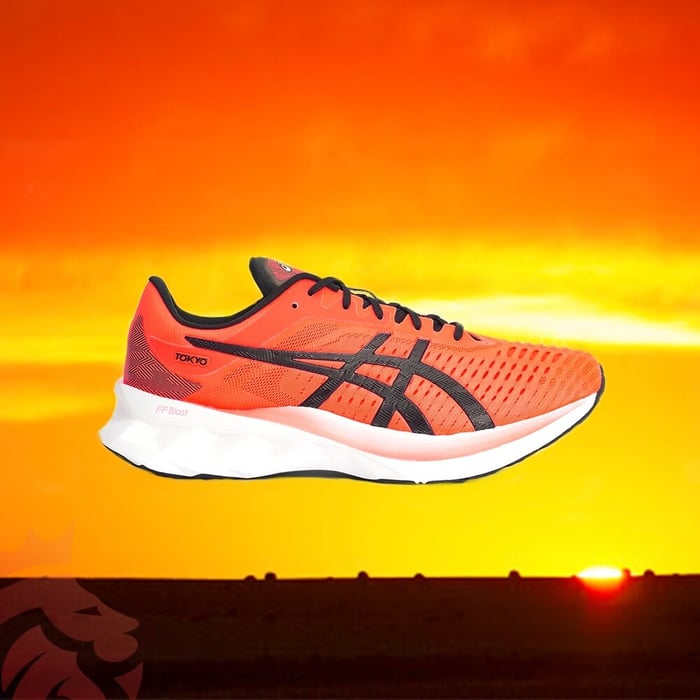 First Look: ASICS Novablast Tokyo “Sunrise Red”