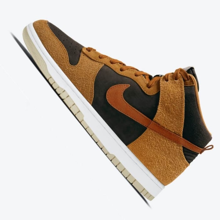 A Closer Look: Nike Dunk High PRM “Dark Curry”