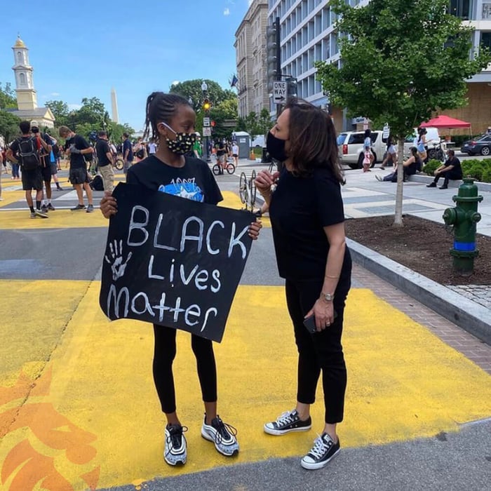 How Vice President Kamala Harris Boosts Cred for Converse