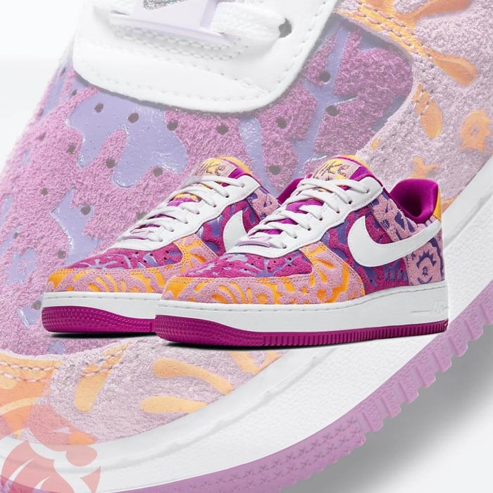 First Look: WMNS Nike Air Force 1 07 LV8 “Red Plum”