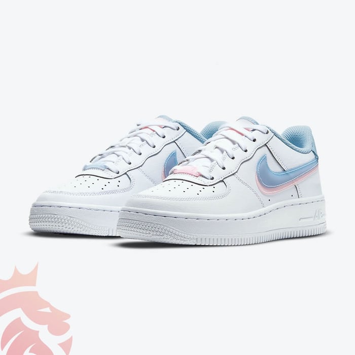 First Look: Nike Air Force 1 Low GS “Double Swoosh”