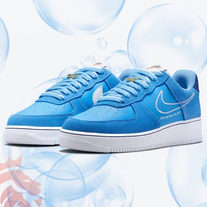 First Look: Nike Air Force 1 Low “First Use” In University Blue