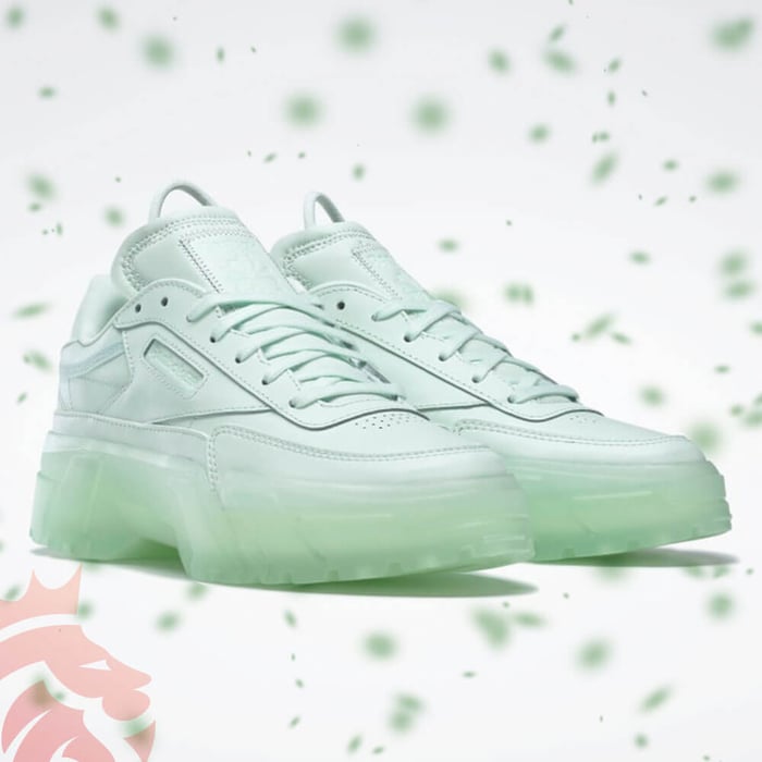 A Closer Look: Cardi B x Reebok Club C Women’s Shoes “Aqua Dust”
