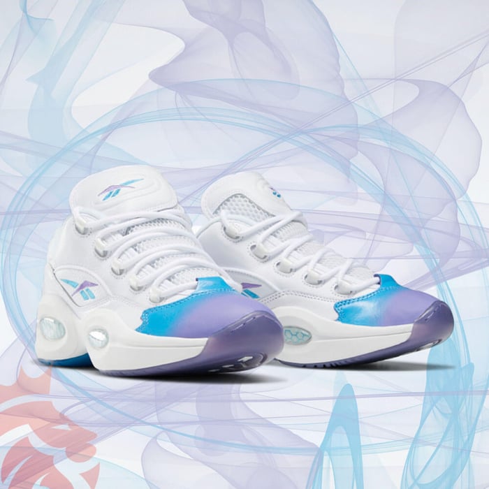 A Closer Look: Reebok Question Low “Aqua/Purple Toe”