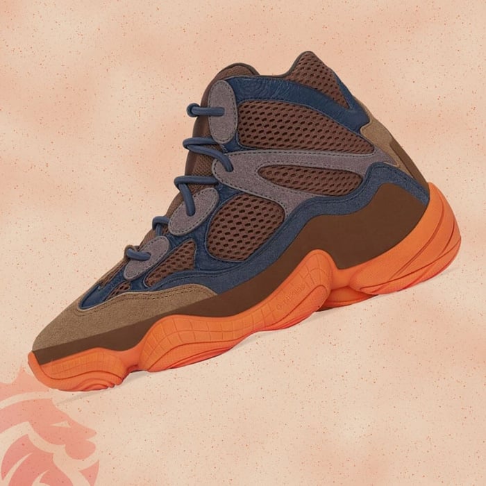 A Closer Look: adidas Yeezy 500 High “Tactile Orange”