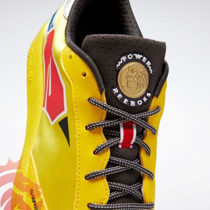 A Closer Look: Power Rangers x Reebok Club C Men’s “Sabertooth Tiger”