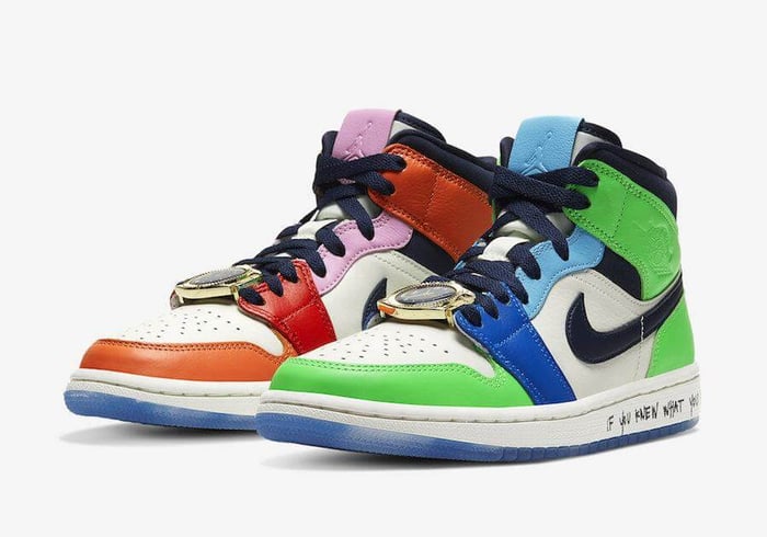 【１着でも送料無料】 Jordan 1 Mid SE Fearless Melody Ehsani (W) – YankeeKicks Online スニーカー