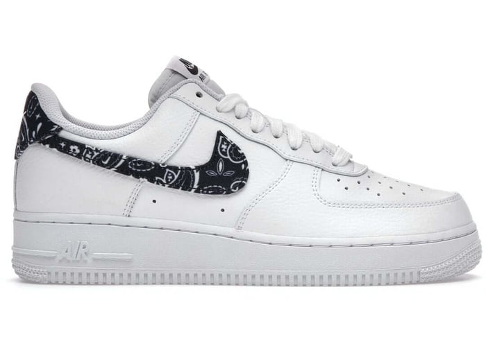 Nike Air Force 1 Low '07 Essential White Black Paisley