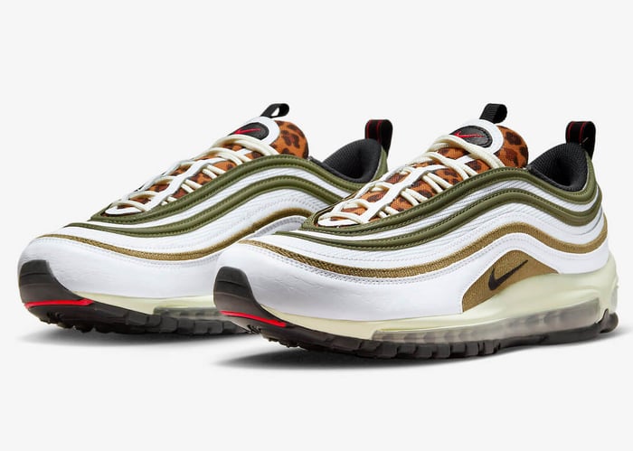 色々な 97 Max Air Nike “Leopard Online YankeeKicks – Tongue” スニーカー