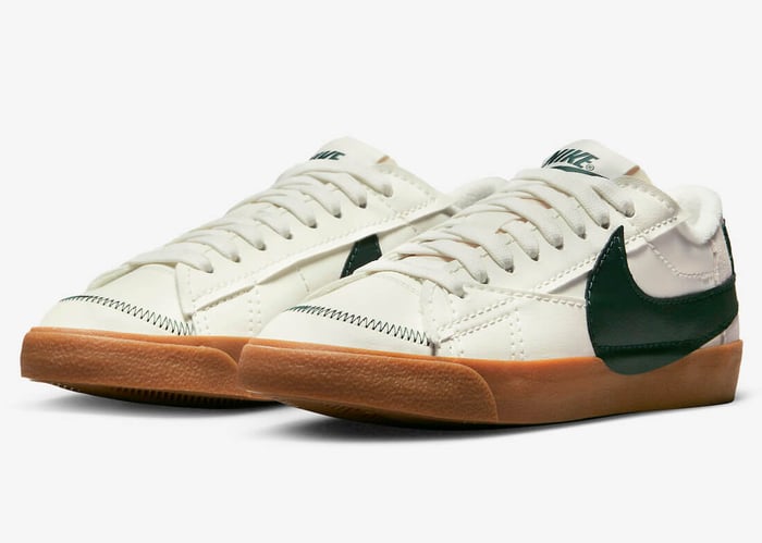 Nike Blazer Low ブラック/グリーン IN STOCK‼️ Nike Blazer Low Off-White Black Electro Green Sz