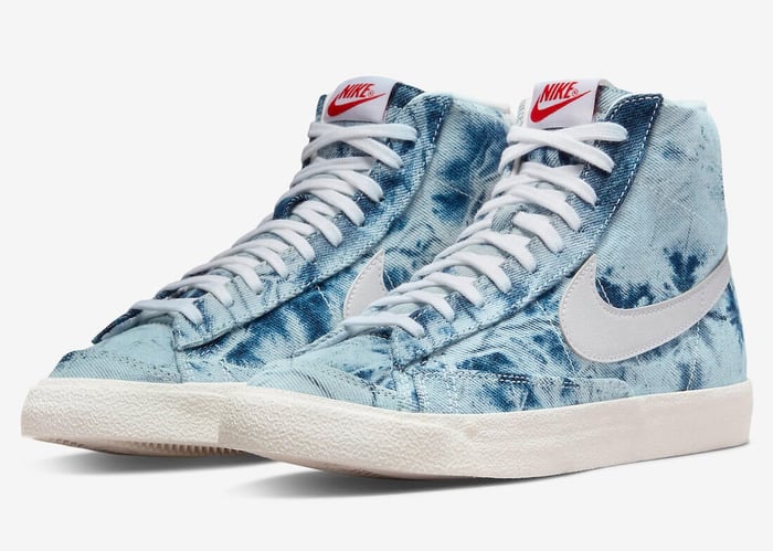 Nike Blazer Mid WMNS “Washed Denim” – YankeeKicks Online