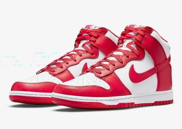 Nike Dunk High “University Red”