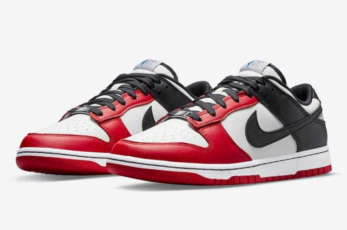 (C) Nike Dunk Low EMB NBA 75th Anniversary Chicago (GS)