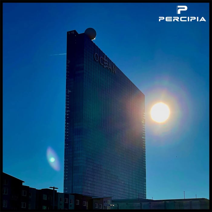 Team Visits Percipia's Client Ocean Casino Resort in Atlantic City