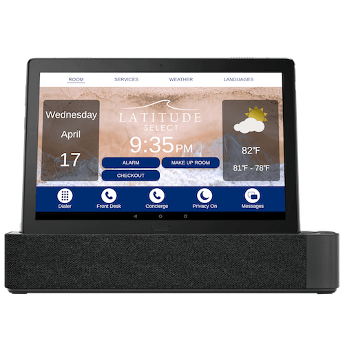 Percipia collaborates with Lenovo to debut Lenovo Smart Tab for Hospitality