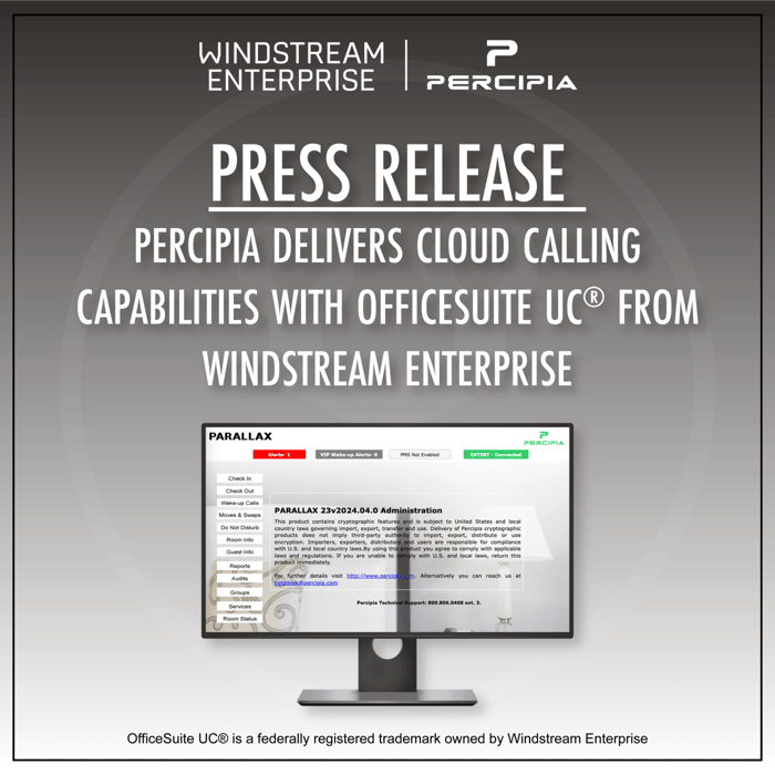 Percipia Delivers Cloud Calling Capabilities with OfficeSuite UC® from Windstream Enterprise