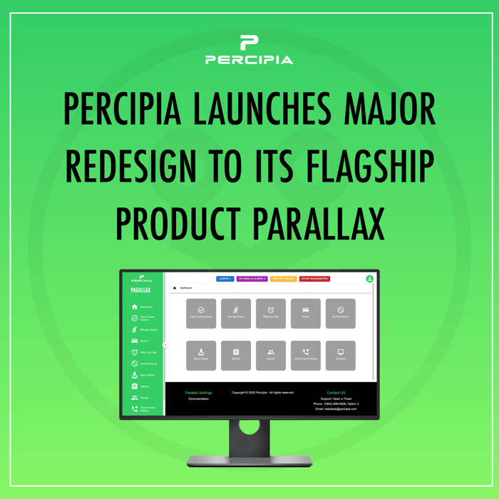 Percipia Launches Major Redesign To Its Flagship Product Parallax