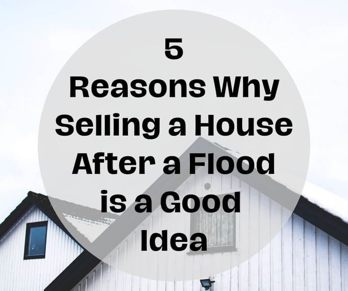5 Reasons Why to Sell Your House After a Flood is Actually a Good Idea