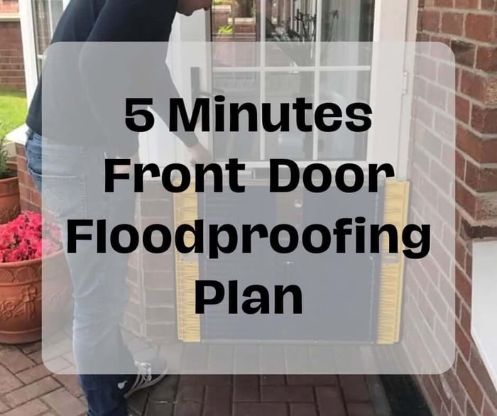 Flood Barriers for Doors. Protect Your Front Doors in 5 Mins