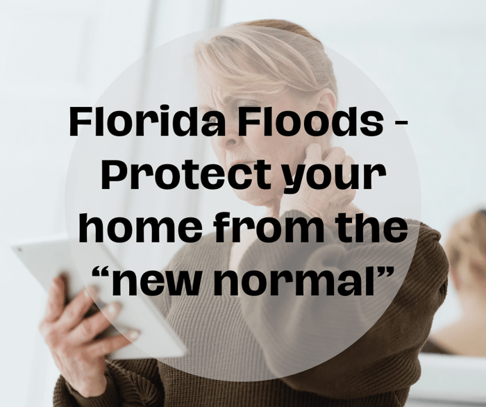 Florida Flooding—Geoengineering or Natural Disaster? And How to Floodproof Your Home Anyway