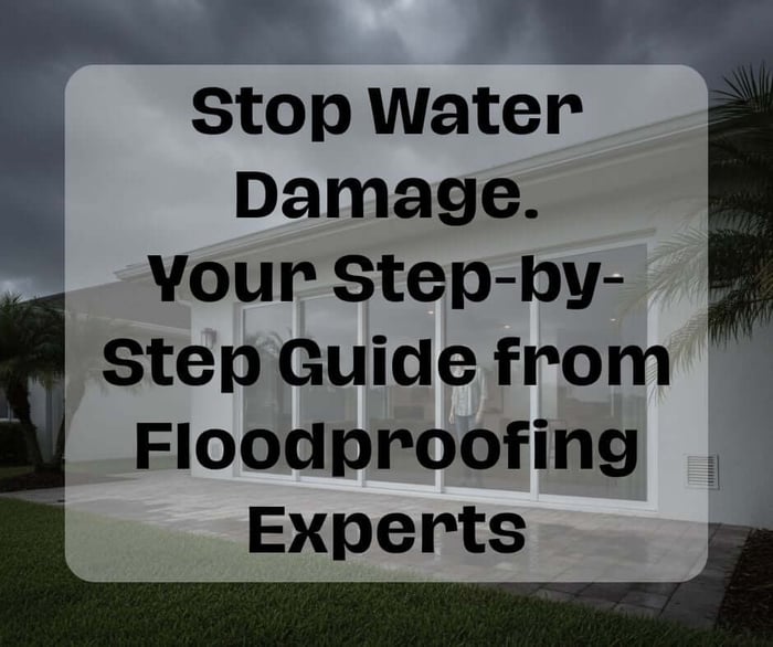From 20-Foot Sliding Doors to Dryer Vents. How to Stop Water Damage