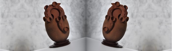 Belcolade Easter egg octopus demo