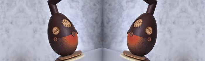 Belcolade Easter egg submarine demo