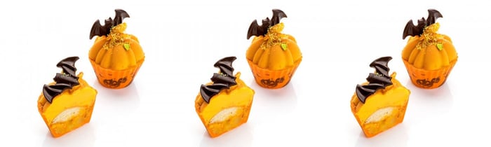 Halloween pumpkin cupcake