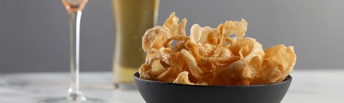 Mushroom crisps