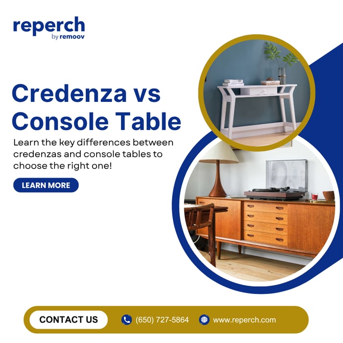 Credenza vs Console Table: What’s the Real Difference?