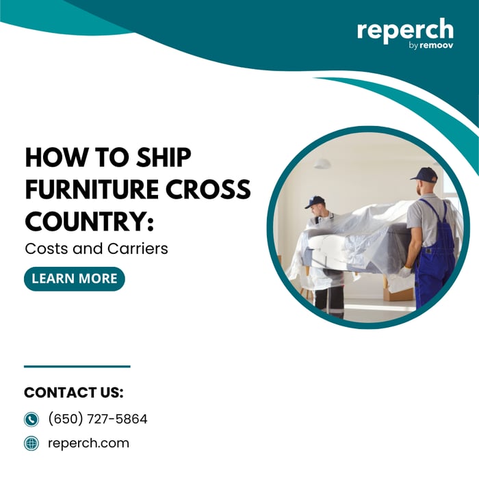 How to Ship Furniture Cross Country: Costs and Carriers