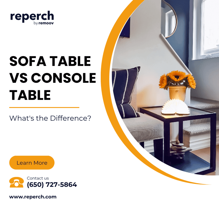 Sofa Tables vs Console Tables: What's the Difference?