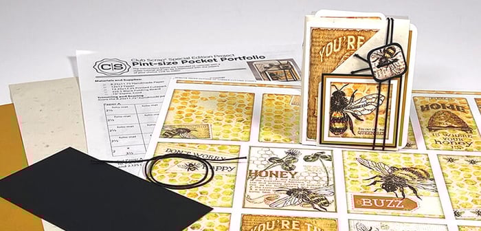 Pint-size Pocket Portfolio - The perfect tiny gift!