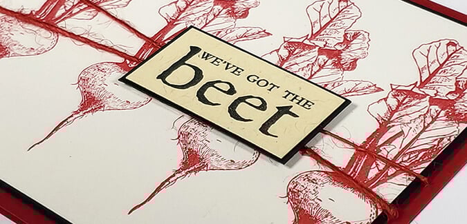 Farmstand Stamps - Simple ideas that can't be beet!