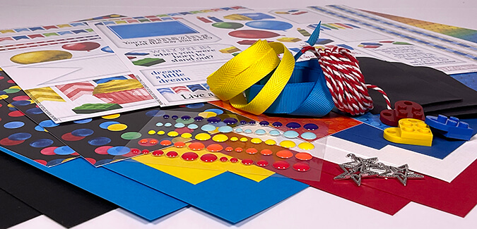 Kids Rule Page Kit - Here to brighten your day!