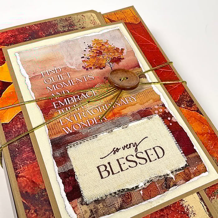 Autumn Glow Travel Memory Book