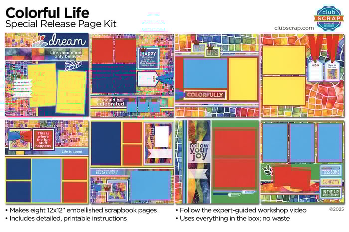 Colorful Life Page Kit