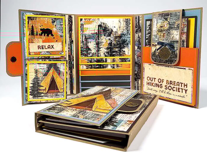 In Tents Twin Trifold Albums